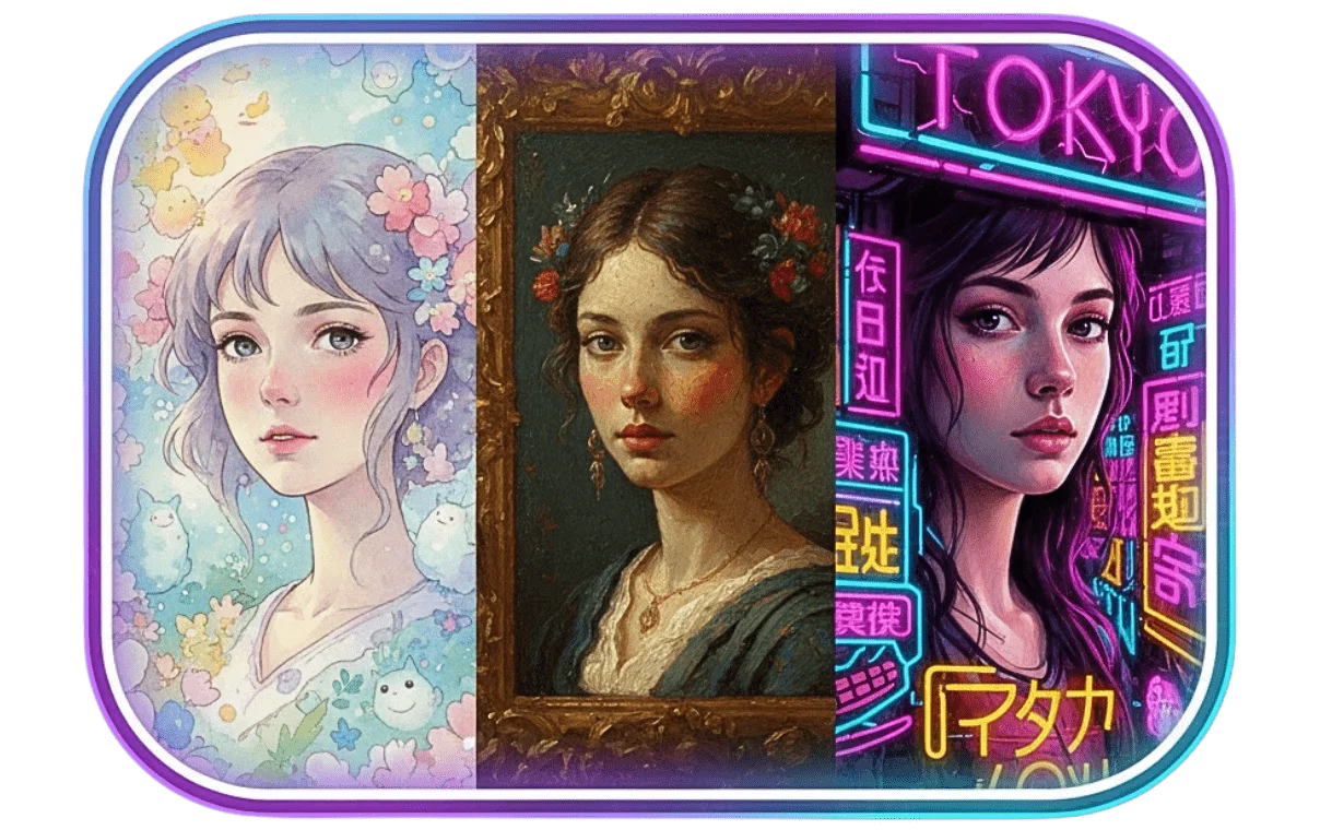 Art Lab Options in the SwappdAI App