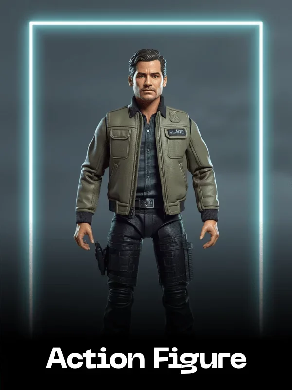 Action Figure Fun Card AI Swap Style - created with the SwappdAI App