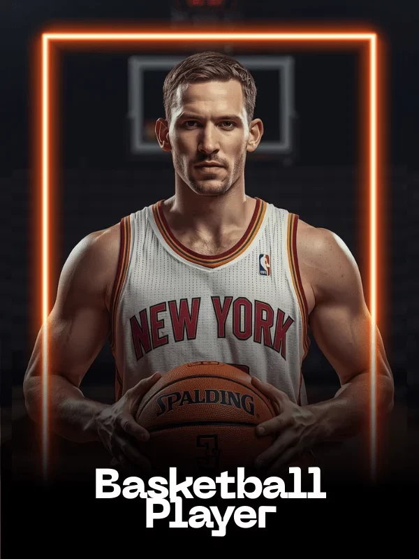 Basketball Fun Card AI Swap Style - created with the SwappdAI App