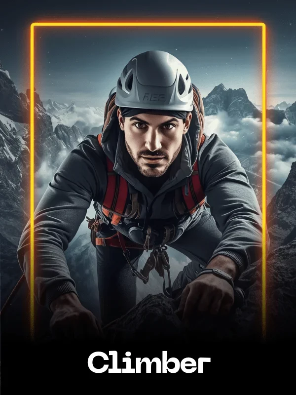 Climber Fun Card AI Swap Style - created with the SwappdAI App