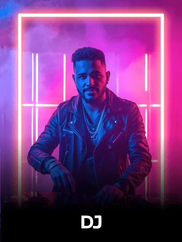 DJ Fun Card AI Swap Style - created with the SwappdAI App