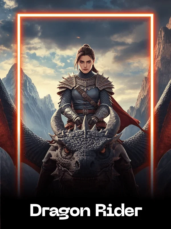 Dragon Rider Fun Card AI Swap Style - created with the SwappdAI App