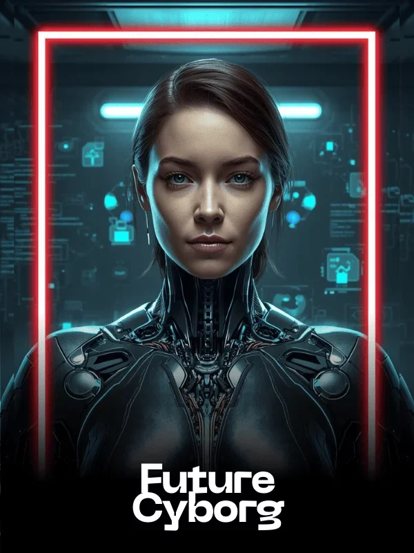 Future Cyborg Fun Card AI Swap Style - created with the SwappdAI App
