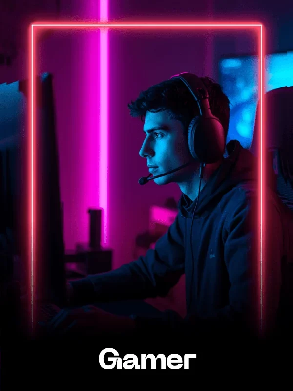 Gamer Fun Card AI Swap Style - created with the SwappdAI App