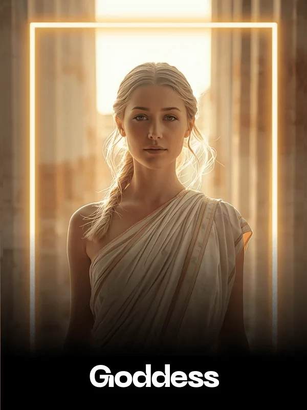 Goddess Fun Card AI Swap Style - created with the SwappdAI App