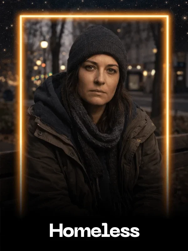 Homeless Fun Card AI Swap Style - created with the SwappdAI App