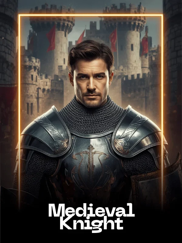 Medieval Knight Fun Card AI Swap Style - created with the SwappdAI App