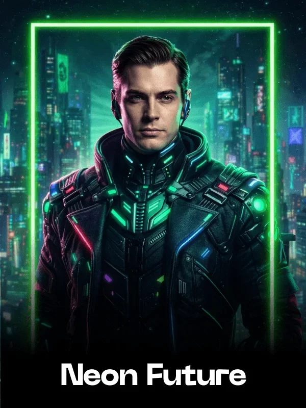 Neon Future Fun Card AI Swap Style - created with the SwappdAI App