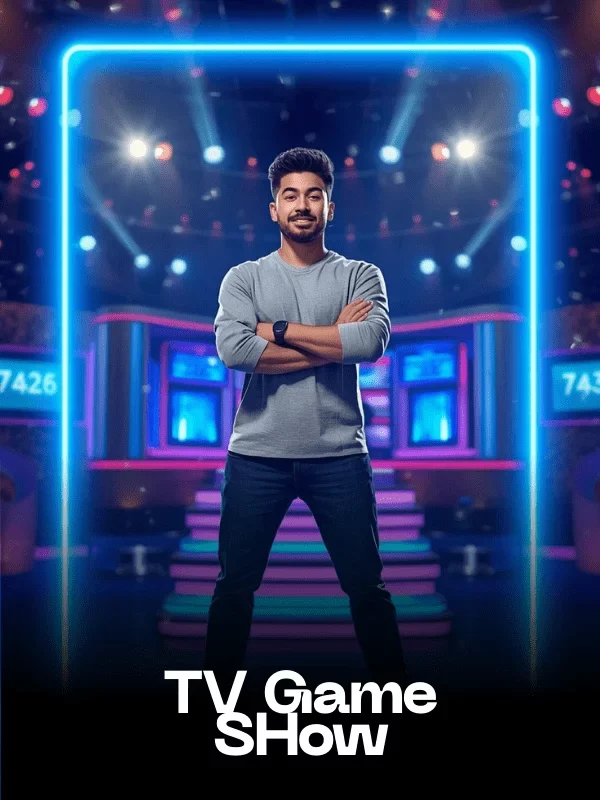 TV Game Show Fun Card AI Swap Style - created with the SwappdAI App