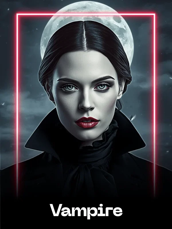 Vampire Fun Card AI Swap Style - created with the SwappdAI App