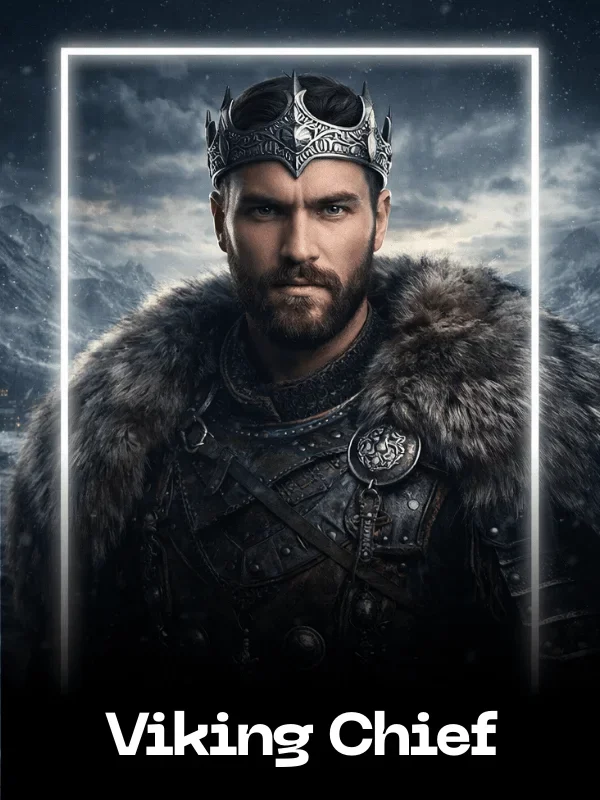 Viking Chief Fun Card AI Swap Style - created with the SwappdAI App