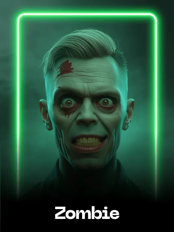 Zombie Fun Card AI Swap Style - created with the SwappdAI App